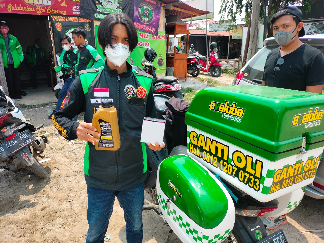 Layanan Ganti Oli Motor di Rumah dengan Evalube Motor Express