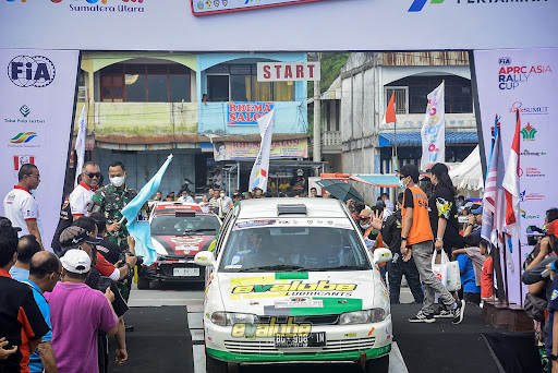 Evalube Rally Team Ikut Bertarung di Kejurnas Toba Rally 2022